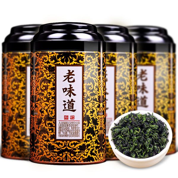 

wide pour new tea tieguanyin oolong tea tea luzhou-flavor high mountain oolong in bulk 125g canned