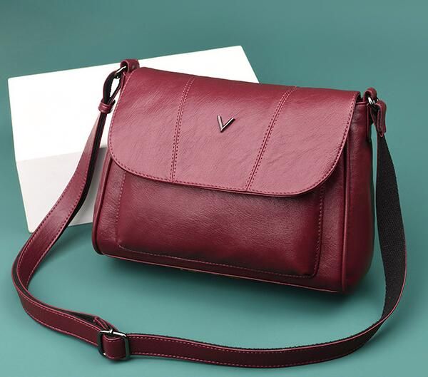 

classic designer shoulder diagonal package 2018 new luxury fashion soft leather bag handbag 365