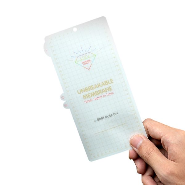 

HD Soft TPU Алмазный фильм Невидимый Unbreakable Мембрана для Samsung S10 S9 S8 S7edge Примечание 10 9 Scr