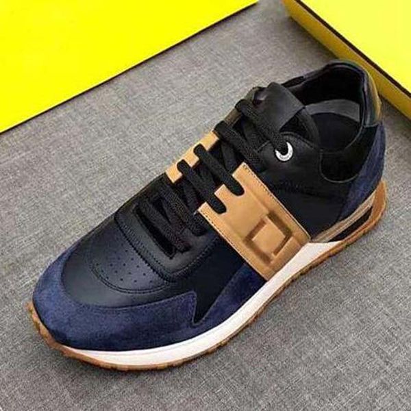 

luxurious mens shoes fd fun fur sneakers monster eyes yellow shoes genuine leather mens racer high sports boots dt3, Black