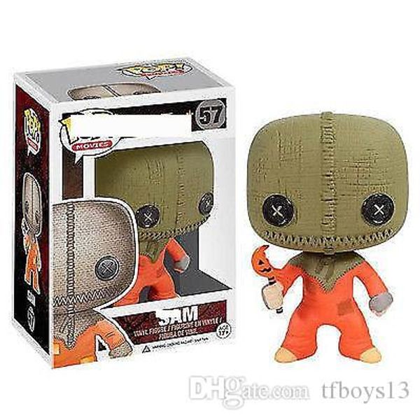

lxh brandnew 2019 funko pop anime pumpkin kids sam vinyl action figure with box #57 toy gift good quality for kids toys