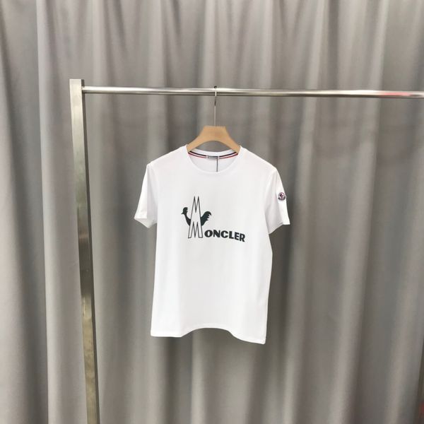 

2020 new spring summer t-shirt black white men's casual round neck short sleeve cotton fashion printed women's t-shirt 09