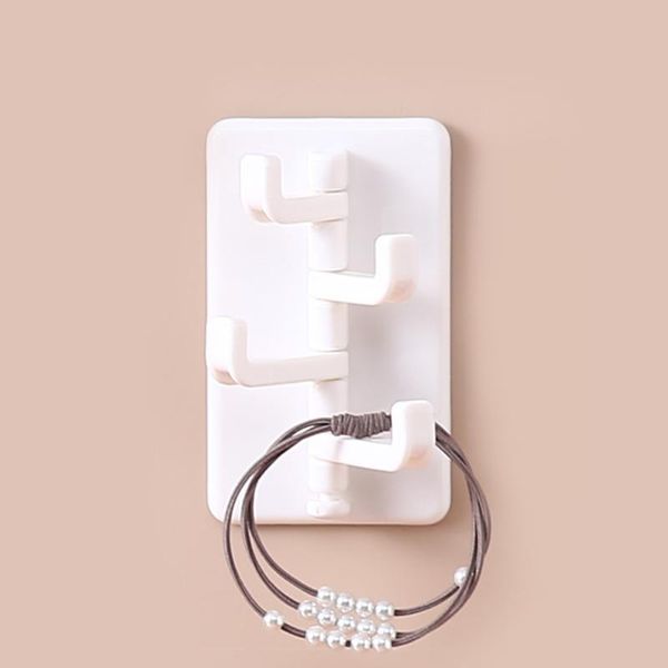 

self adhesive wall hook bathroom practical home supply powerful kitchen organizer keys brushes rotatable waterproof space saving