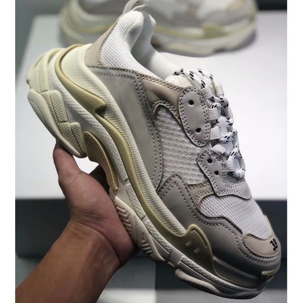 

2020 paris designer white black men's and women's black pink cream yellow red fashion trend casual shoes sneakers cs07