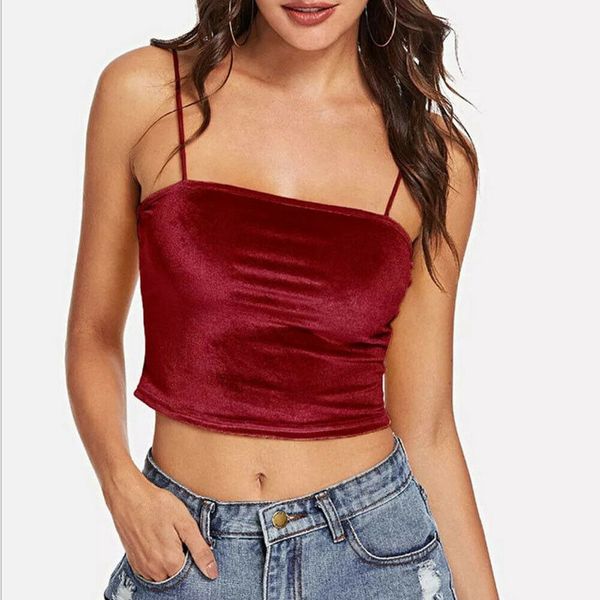 

fashion women summer sleeveless crop tank vest beach slimmer solid simple casual holiday unique velet tanks sun, White