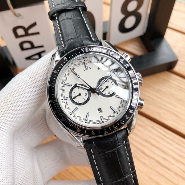 

new mens watch with imported automatic mechanical movement 316 stainless steel case stylish calf leather strap seven colors optional x632, Slivery;brown