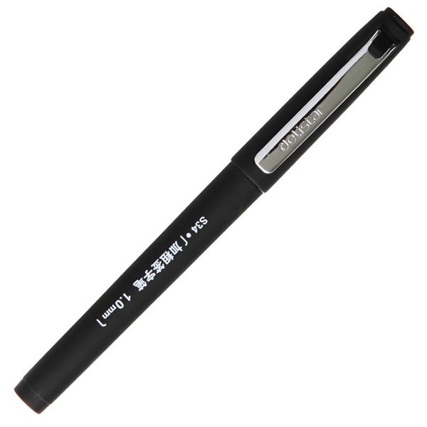 

new 1mm black ink thicker sign gel pens stationery business office signing supplies gifts