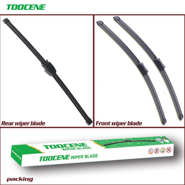 

front and rear wiper blades set for vw touran 2007-2010 windshield windscreen wiper 24"+18"+16