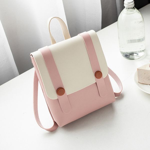 

2019 new style korean-style women's backpack college backpack europe and america fashion vintage hand crossbody bag women's fash