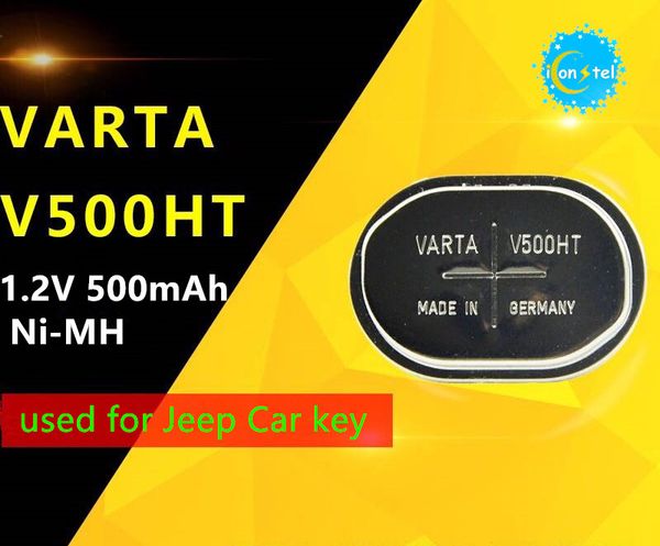 

iconstel 5шт для аккумуляторов varta v500ht 1.2v 500mah батарей перезаряжаемой клетки кнопки оригинального германий ni-mh для jeep ключа авт