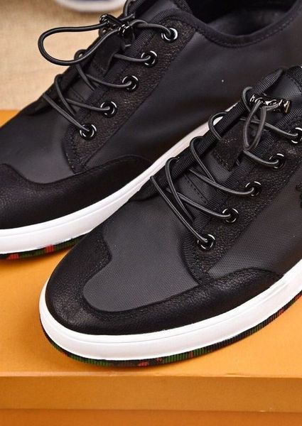 

duping520 classic men dress shoes boots loafers drivers buckles sneakers sandals, Black