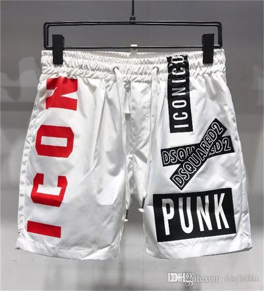 

fashion board designer shorts mens summer beach shorts sport leisure style beach surf swimming shorts pantskz66, White;black