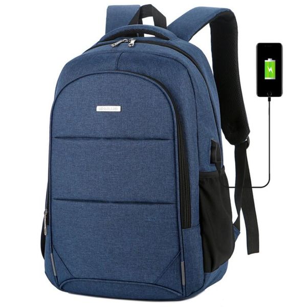 

nylon+canvas schoolbag male and female shoulder bags high-capacity computer package leisure backpack multifunctional outdoor 1115