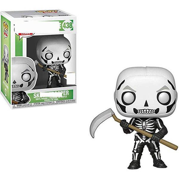 

cute funko pop fortnte fortnight skull trooper 438# vinyl dolls collection for kids xmas gift doll