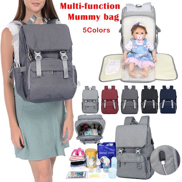 

litthing large capacity diaper bag multifunction baby sleeping bags maternity package mother travel backpacks cute