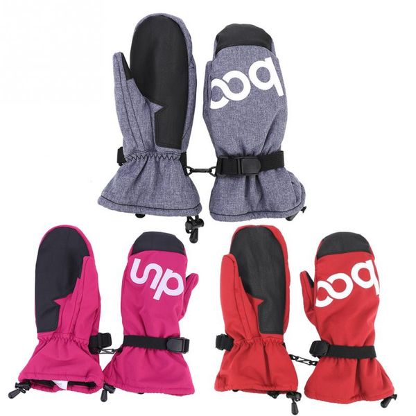 

1 pair ski gloves windproof snowmobile snowboard gloves motorcycle winter sports skiing snow warm skiing