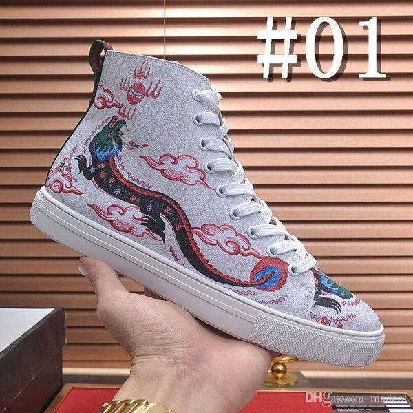 

18ss 2020 men shoes fashion warm fur winter men boots autumn leather footwear for man new high canvas casual shoes men yyyy, Black