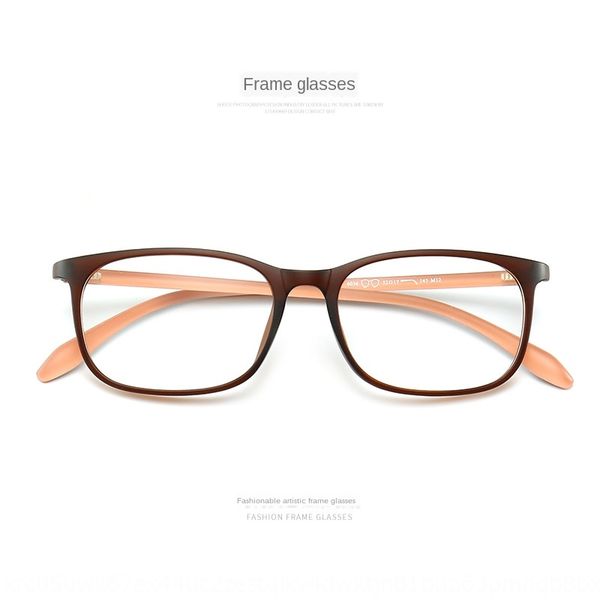 

myopia women's fashionable tr90 myopia glasses men's full frame glasses frame simple artistic ultra light, Silver