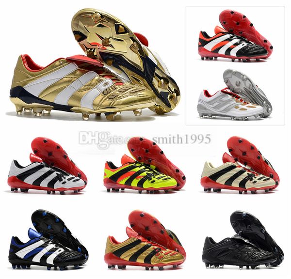 

2019 predator accelerator electricity fg db golden zidane zz beckham become 1998 98 men occer hoe cleat football boot ize 39 45