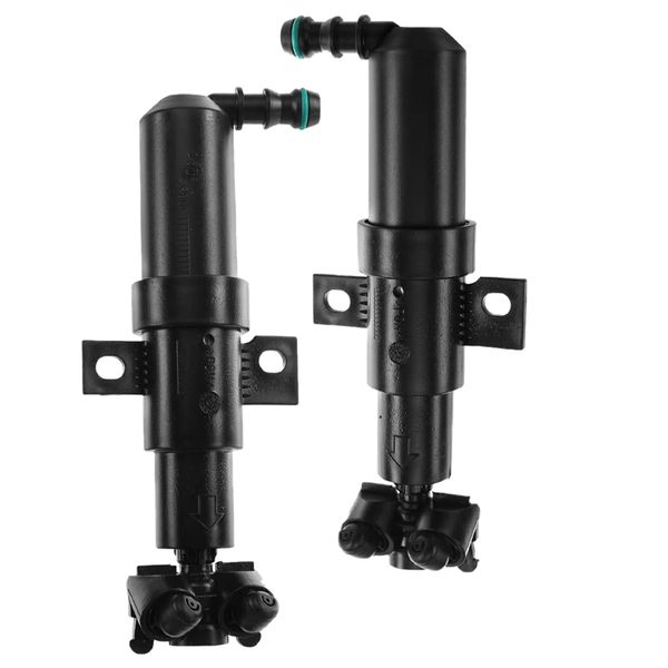 

1pair headlight headlamp washer jet nozzle for b6 2006-2010 front left and right