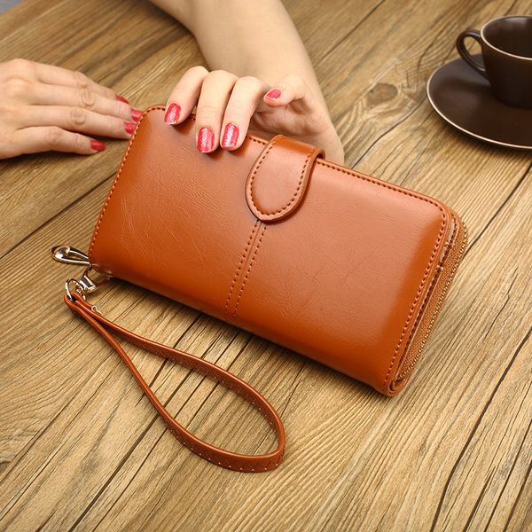 

new fashion wild elegant women wallet large capacity simple women bag womens handbags and purses