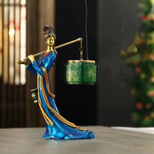 

classic creative supplies lucky fairy music incense burner full copper material bluetooth play music air aroma indoor business gift gift