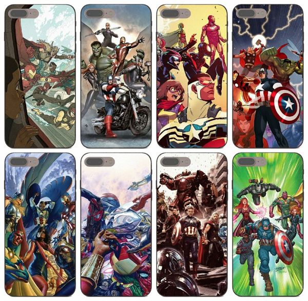 

tongtrade] superhero мстители железный человек халка чехол для iphone 11 pro x xs max xr 8s 8 7s 7 6 plus samsung note 8 9 huawei p10 y6 ca