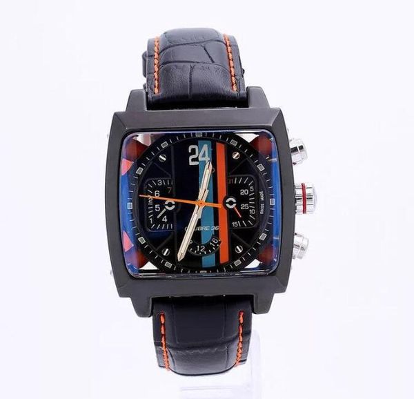 

Повседневные мужские механические часы Кожаный ремень Fashion Wristwatch Мужские часы сп