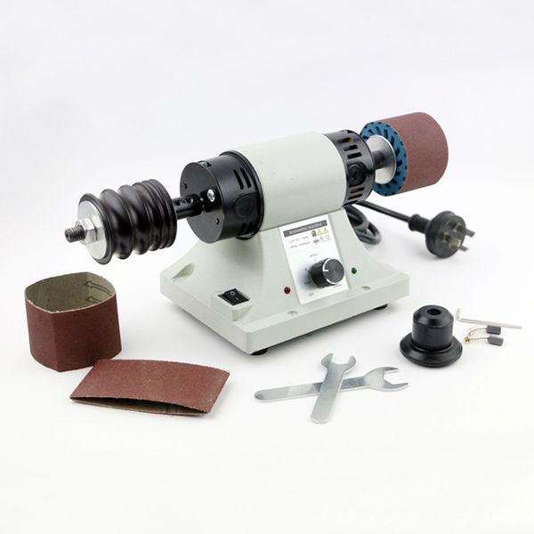 

eu/us plug leather burnishing machine deskleather edge grinding machine polishing tool side polisher 350w 8000rpm
