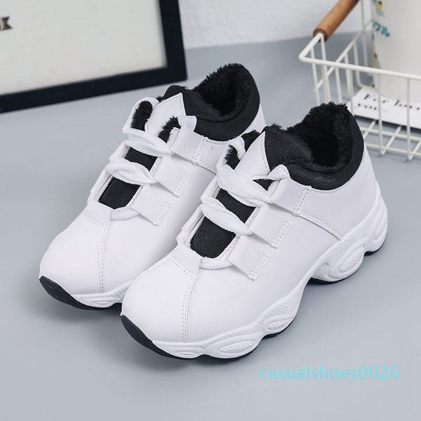 

2019 women increased shoes lace-up shoes women designer sneakers women platform sneakers zapatillas mujer c26, Black