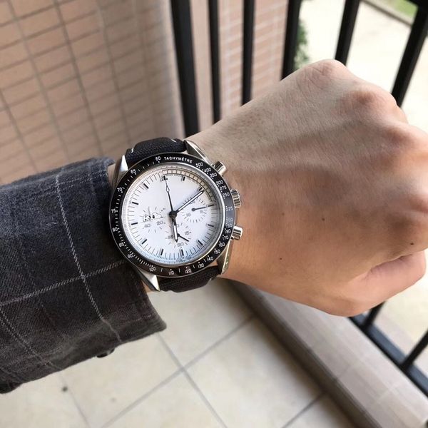 

2019 whole ale luxury men 039 vk quartz brand white dial leather tainle teel trap trap men 039 fa hion noopy 42mm cute erie w