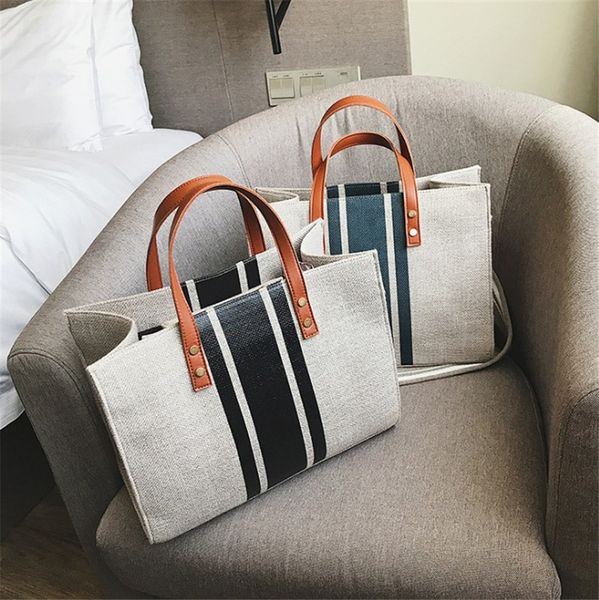 

women handbag casual canvas joker wide shoulder strap shoulder bag shopping bags ph-cfy20051839