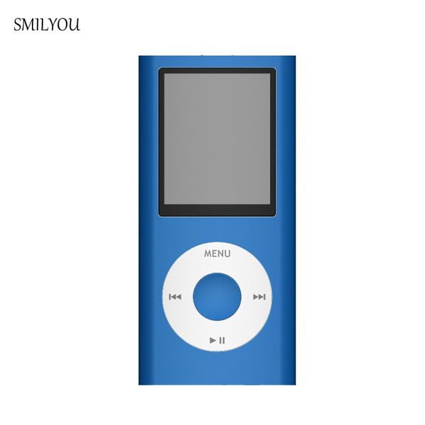 

smilyou selling slim music player 1.8 inch lcd screen 8gb memory support fm radio video popular player with earphone