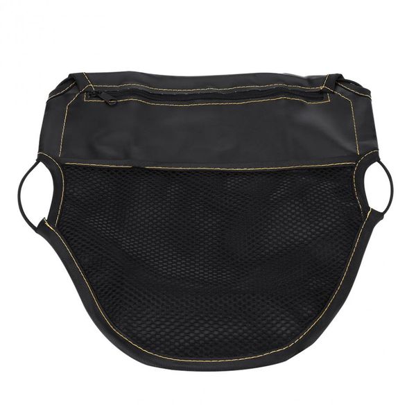 

pu leather motorcycle scooter under seat storage pouch bag organizer motorcycle seat bag accessories black color