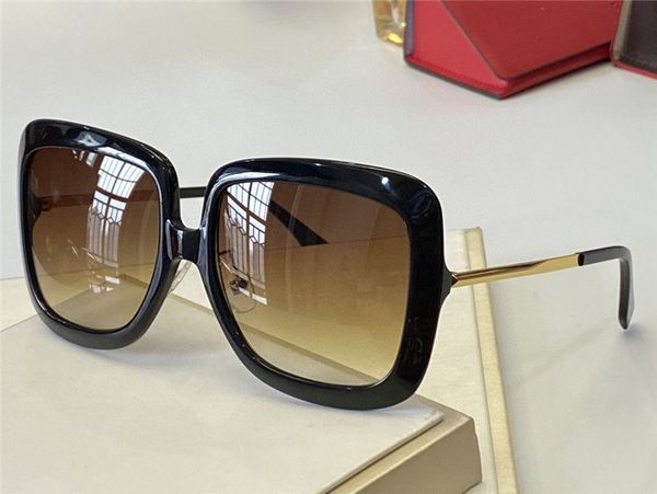 

new fashion designer ladies sunglasses 0402 frame avant-garde catwalk summer style uv 400 protective glasses with box, White;black
