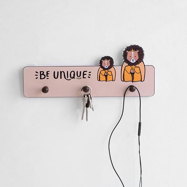 

seamless hanger nordic l kitchen kids room office animal pattern home decoration restaurant wall hook bathroom punch free