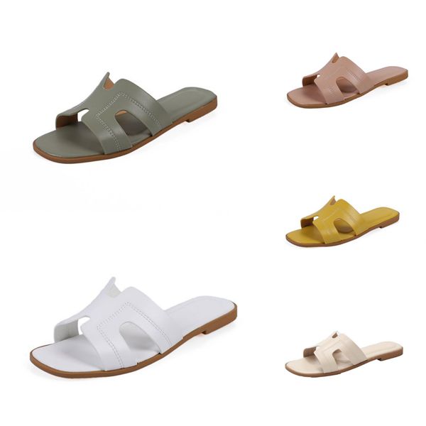 

2020 новые женские анти-сменные плоские туфли летняя женская обувь тапочки тапочки#661, Black