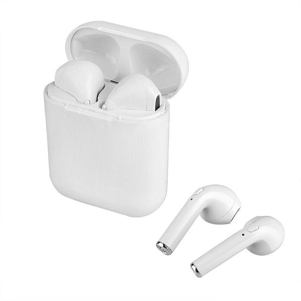 

I8x mini tw wirele bluetooth earphone tereo earbud magnetic head et with charging box mic for phone not airpod up dhl