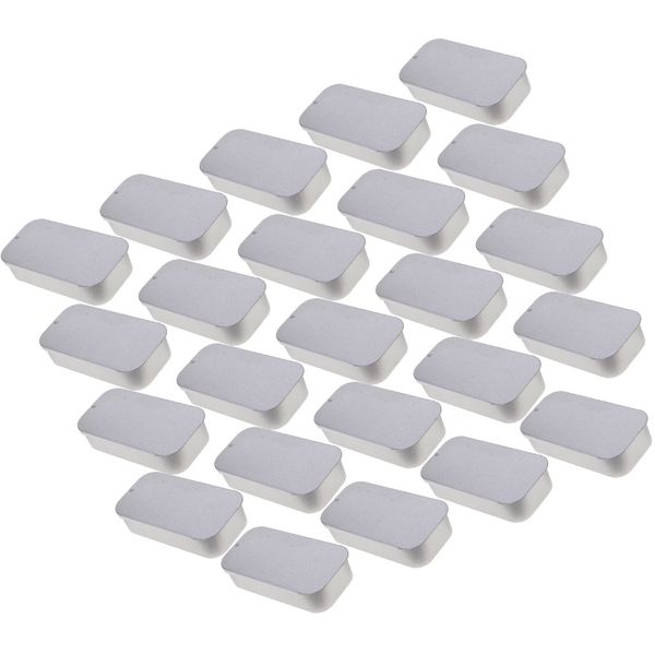 

24x slide tin box case mini home bedroom soap candle storage organizer