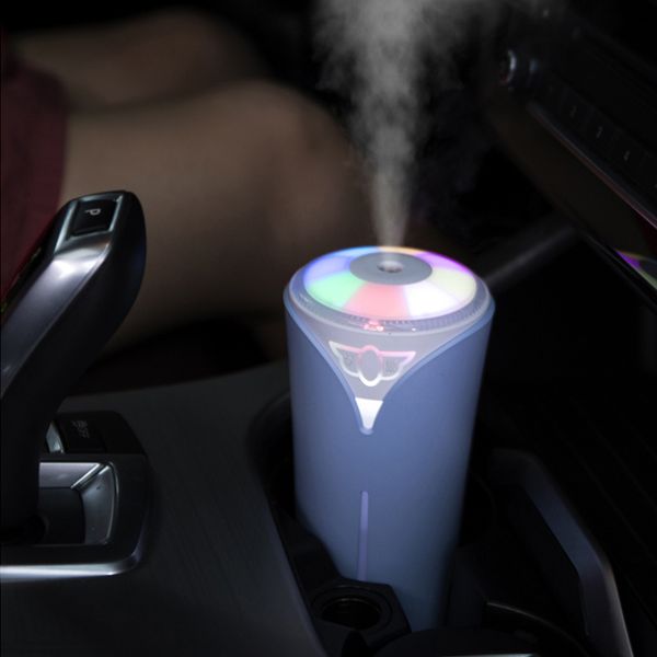

new colorful humidifier mini ultrasonic humidifiers led night light aroma essential oil diffuser usb fogger car air freshener