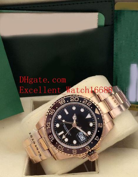 

4 colour sell quality watches 40 mm 126715 126711 116719 ceramic bezel asia 2813 automatic mechanical mens watch watches christmas, Slivery;brown