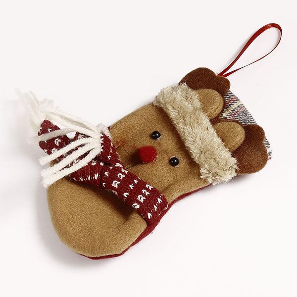 

christmas decoration socks gift bags snowman deer style decor ornaments