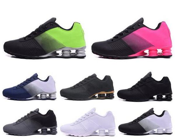 

new deliver running shoes 809 oz nz triple white black navy women mens trainers athiletic sports sneakers 36-46