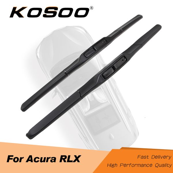

kosoo для rlx, fit j крюк arm 2014 2015 2016 2017 автоаксессуары натуральному каучуку clean стеклоочиститель лезвия styling