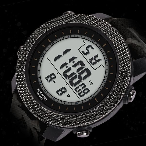 

clock fashion high-end multi-function 30m waterproof electronic watch elegant analog luxury sports wristwatch clock gift#10, Slivery;brown