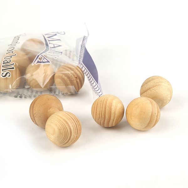 

wardrobe pest control wooden mothballs moth repellent prevent mildew moistureproof fragrant wood balls other housekeeping organization