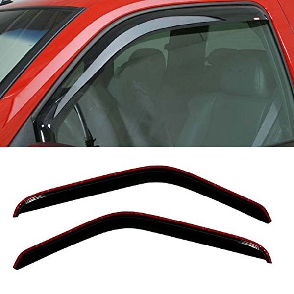 

fit 2pc front sun/rain guard vent shade window visors for 1993-2011 ranger wind deflector smoke window visor ran sun deflector