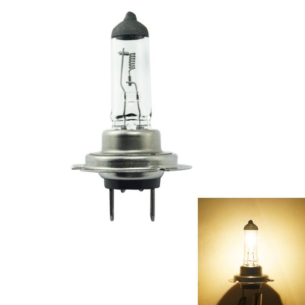 

2pcs halogen bulbs h7 24v 100w 3000k car halogen headlight for fog light h7