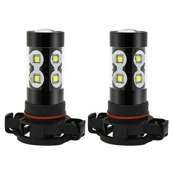 

high power h16 5202 5201 led fog light bulb car hid white 6000k driving lamp drl