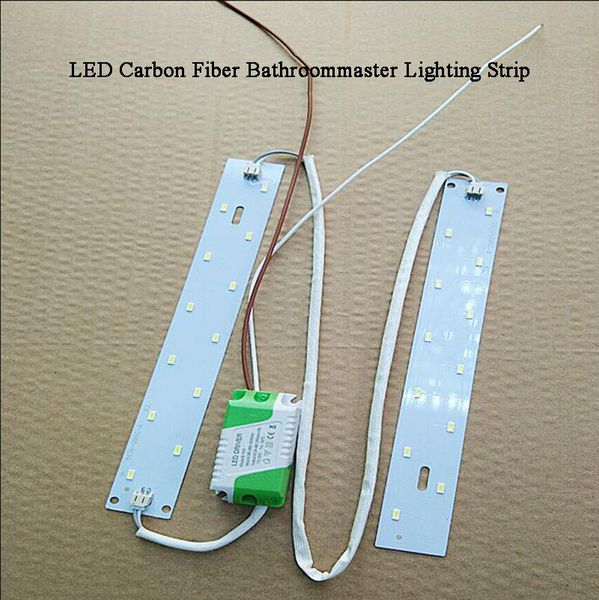 Integrated Led Lighting Strips Bedroom Ceiling Luminous Board Smd Carbon Fiber Bathroommaster Lighting Accessories Light Strip Modification Led Strip